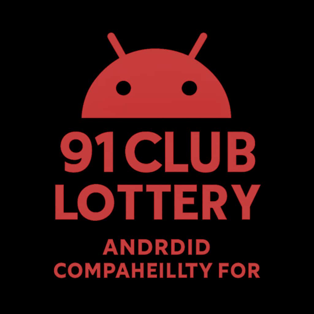 An icon symbolizing the Android compatibility of the 91 Club Lottery app.