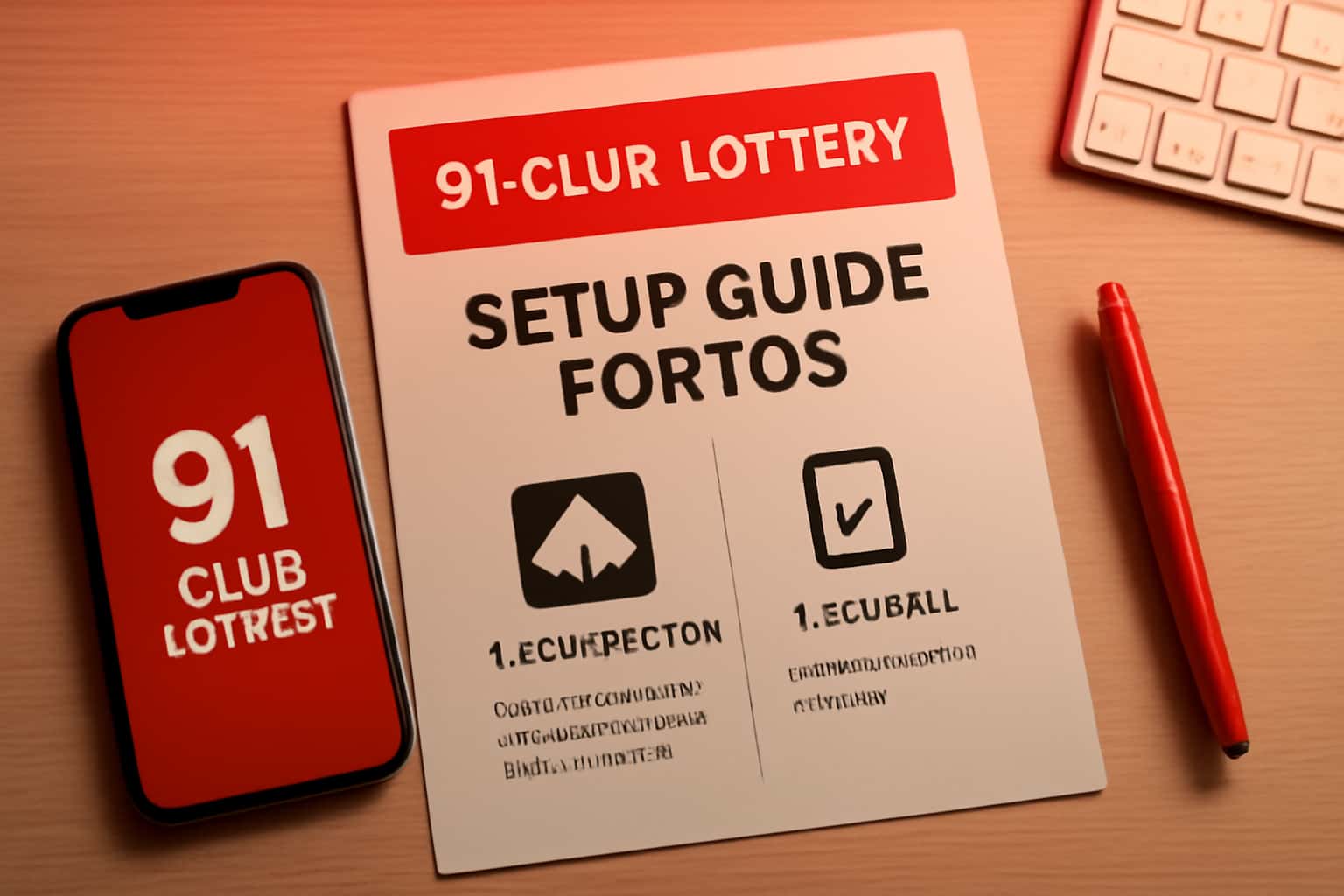 Setup Guide for 91 Club Lottery on iOS