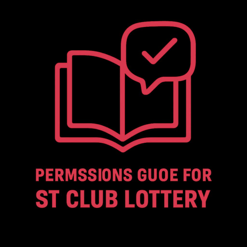 Icon representing the Permissions Guide for the 91 Club Lottery app.