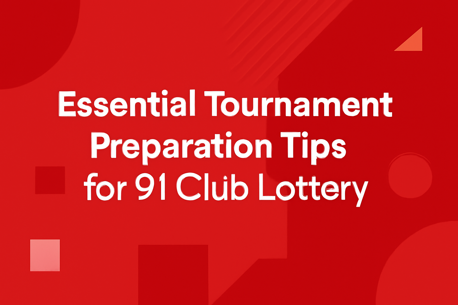 An informational graphic about Update Notifications for the 91 Club Lottery.