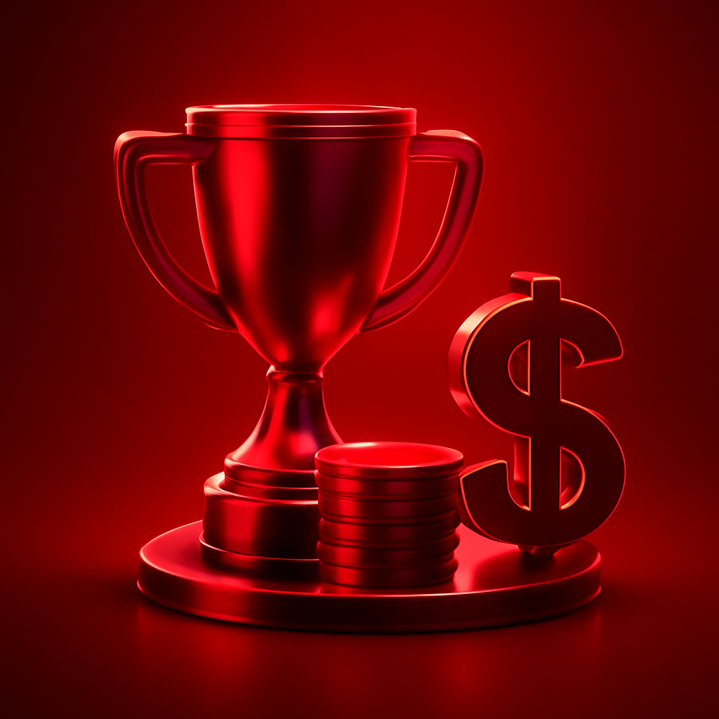 A clean and professional badge indicating the update process for the 91 Club Lottery.