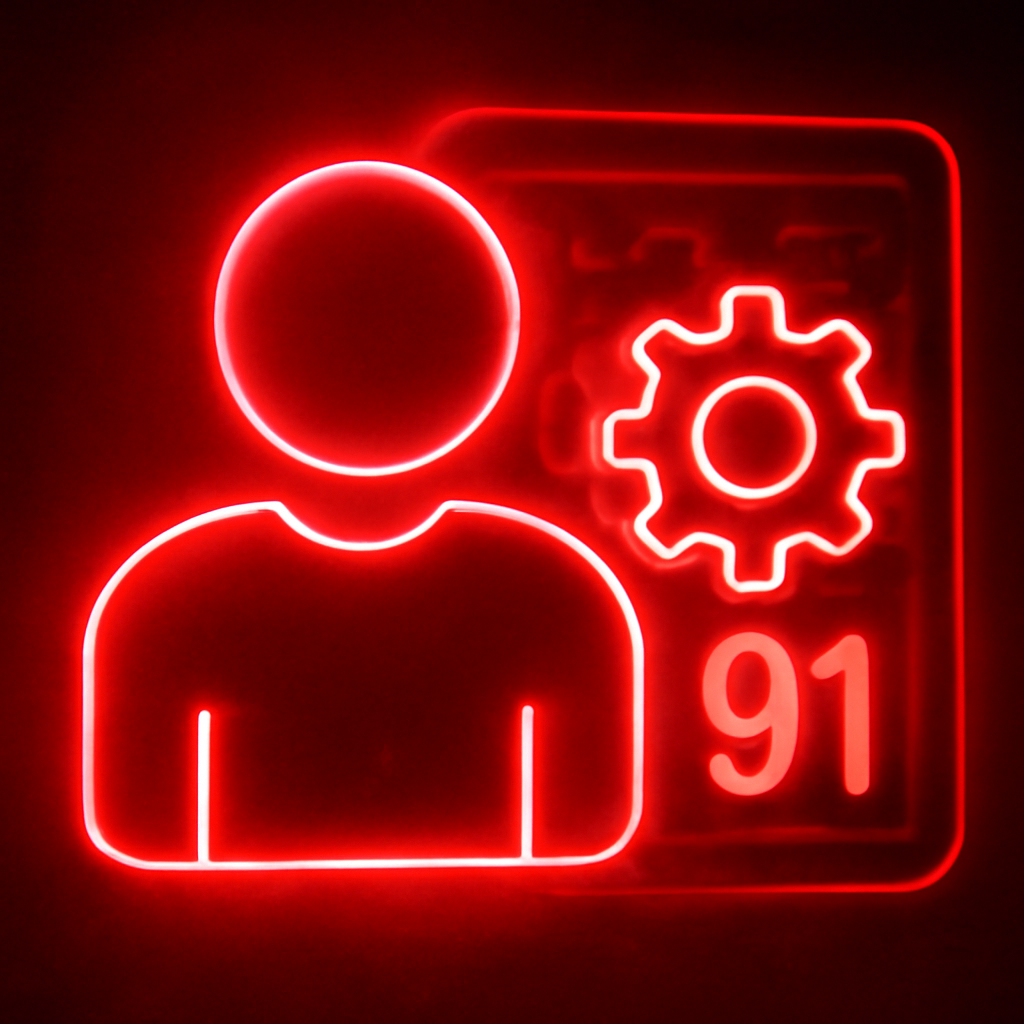 A badge icon representing Update Notifications for the 91 Club Lottery.