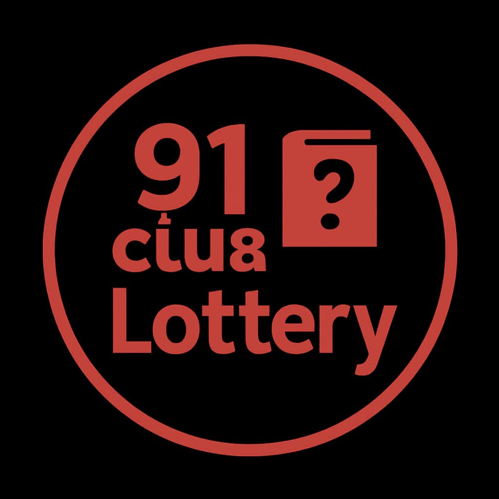 An icon representing 91 Club Lottery Guides in a clean and modern design.